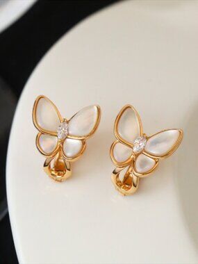 Van Cleef & Arpels Butterfly Earrings